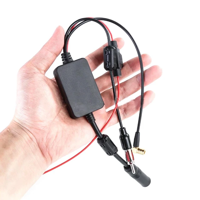 Antena DAB + GPS + FM para coche, antena DAB de montaje en techo superior  amplificada, impermeable, a prueba de polvo, accesorios universales para  coche - AliExpress