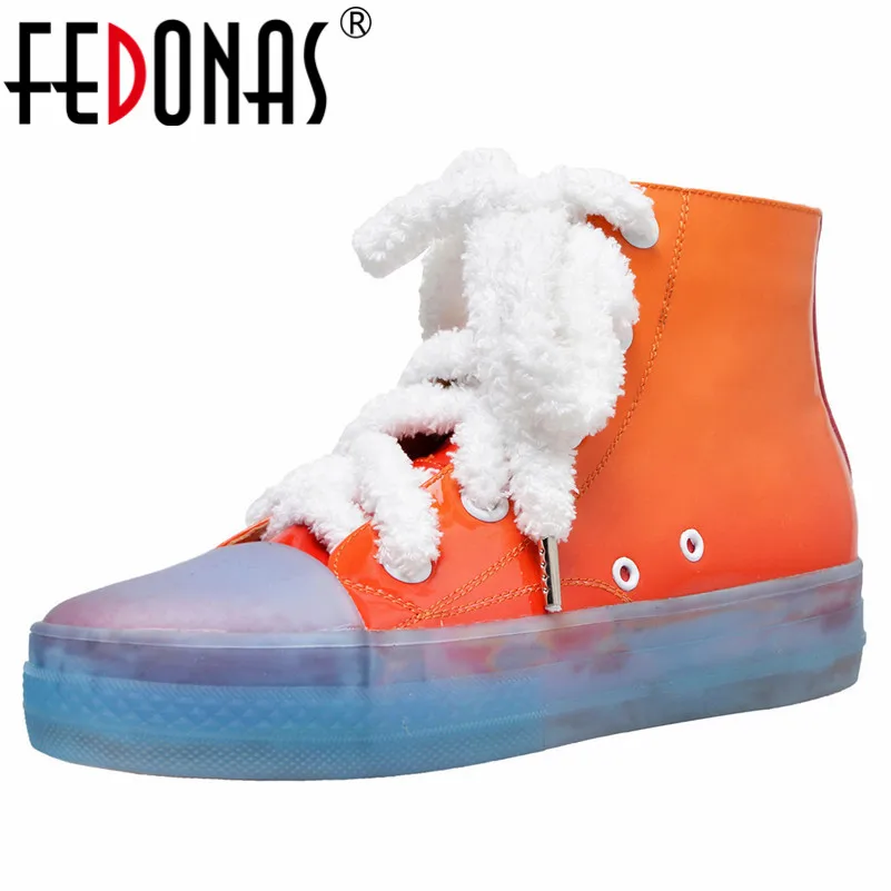 

FEDONAS Fashion Women Corss-tied Ankle Boots Round Toe Colorful Club Party Shoes Woman Short Basic Motorcycle Boots Sneakers