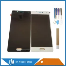 Écran tactile LCD de haute qualité, noir et blanc, pour Wiko U Feel Lite, avec outils et bande adhésive=