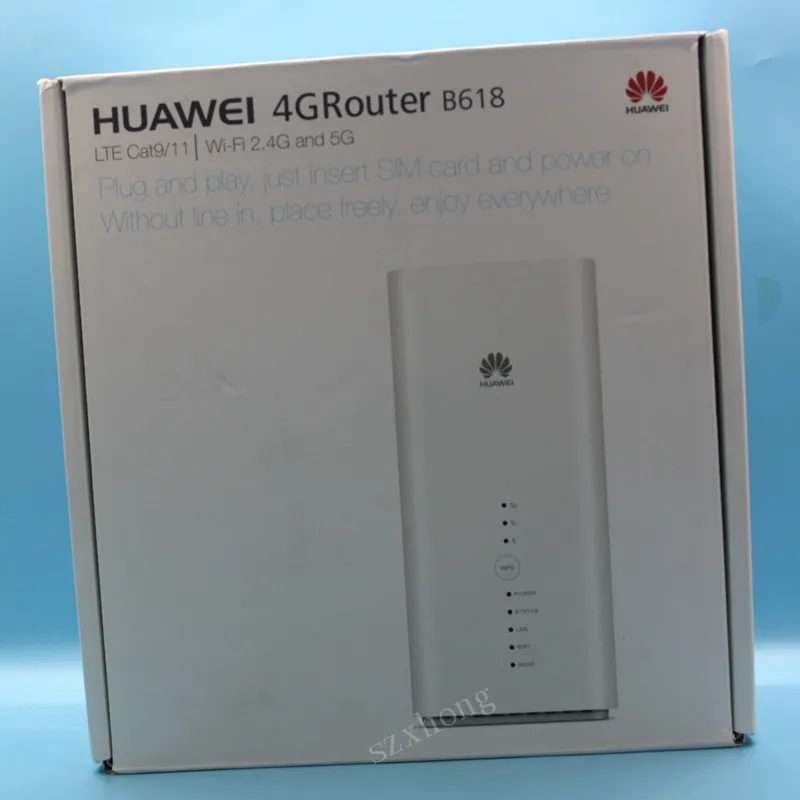 Разблокированный huawei 4G LTE маршрутизатор B618 B618s 22d 300 Мбит/с мобильный wi fi роутер с