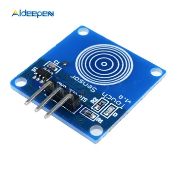 

5Pcs 2.4V-5V Digital Capacitive Touch Switch Sensor Module Non-polar PWM Dimming Single Touch For LED Lamp DIY Automotive Light