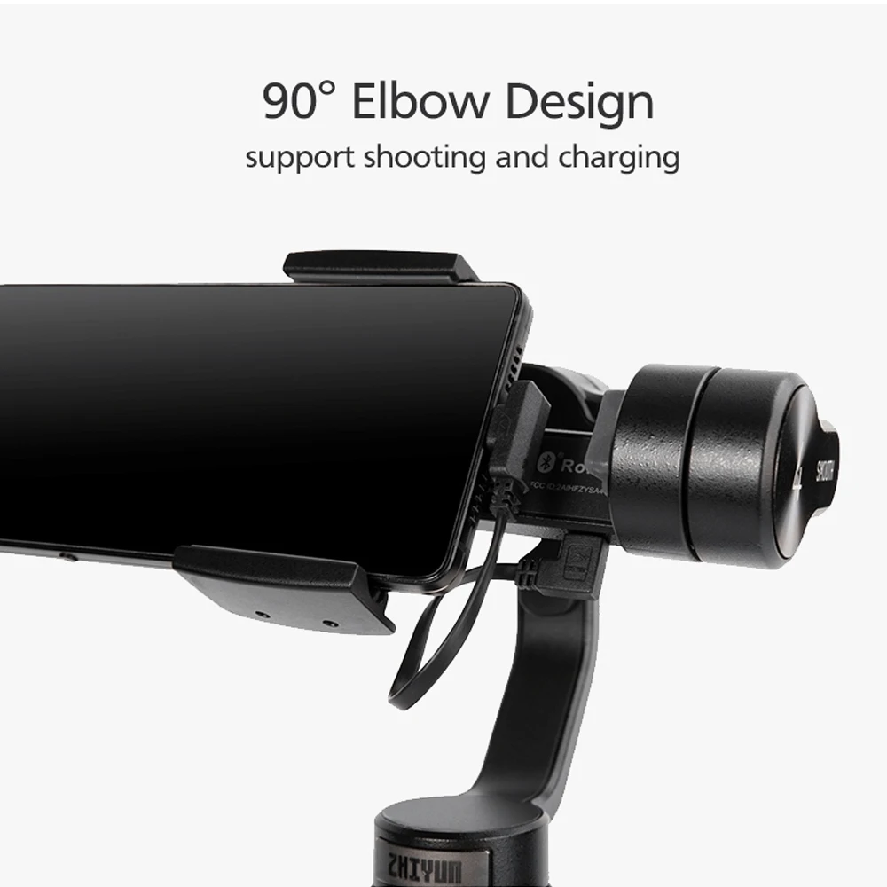 Zhiyun Smooth 4 Gimbal аксессуары с микрофоном Gorpo адаптер L кронштейн Type C зарядный кабель