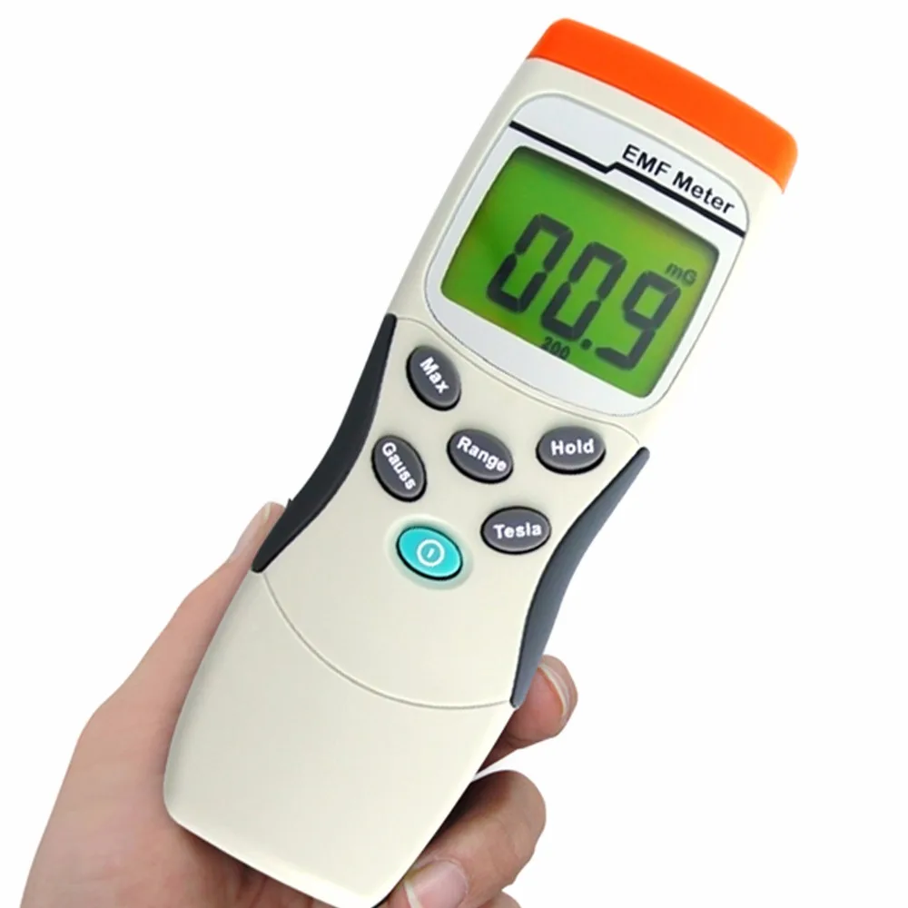 Digital Handheld Gauss Meter EMF/ELF Single Axis 30Hz300Hz MADE in