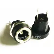 5 шт. 3A 12 В для источника питания постоянного тока гнездо гнездовой панельный разъем 5,5 мм 2,1 мм переходник 2 типа терминалов 5,5*2,1