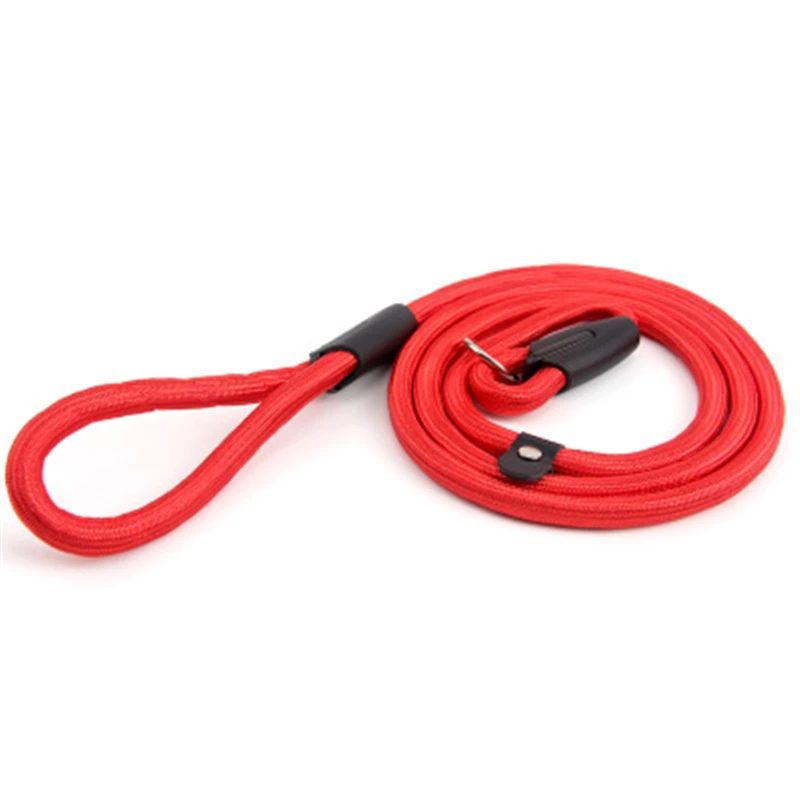 Nylon Pet Dog Lead Puppy Walking Slip Strong Rope Collar Training Strap Leash