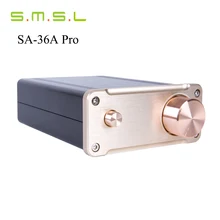 Nueva SMSL SA-36A Pro 20WX2 TDA7492PE HIfi Audio Amplificador Digital de Clase d Amplificador de Potencia De 12 V fuente de Alimentación Libre gratis