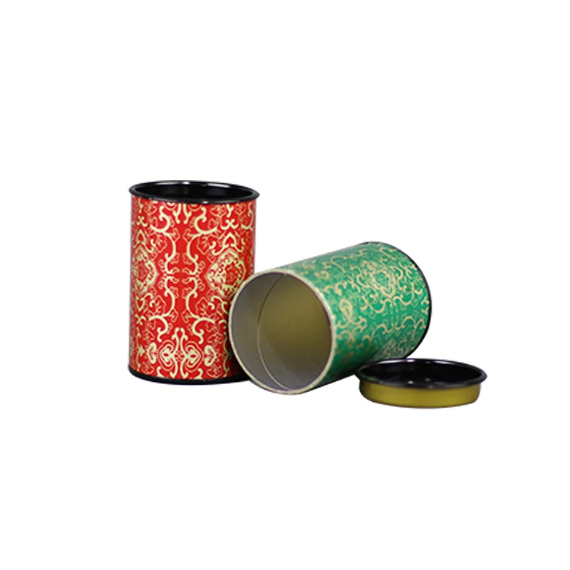 

Xin Jia Yi Packaging Mini Paper Box Round Shape Food Grade Small Paper Box Storage Candy Chocolate Craft Paper Cans