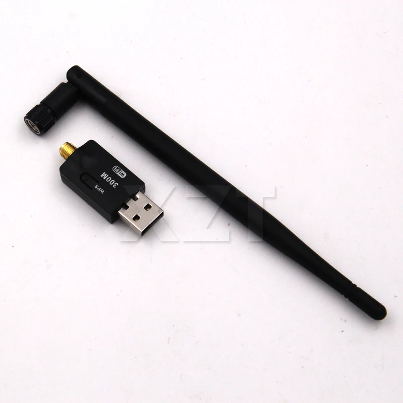 1PCS 300Mbps Wireless 5dB USB Wifi receiver transmitter Adapter LAN Card 802.11n Mini WLAN PC Wi-Fi High speed 8219EU chip