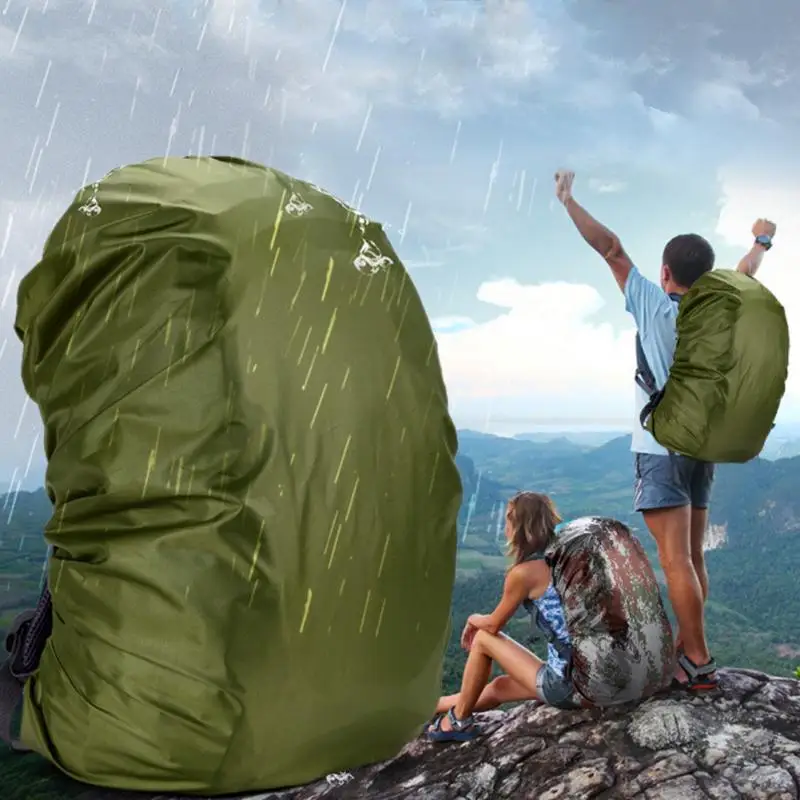 

35L 4 Colors Nylon Oxford Durable Backpack Rucksack Bag Waterproof Rainproof Rain Dust Cover for Men Women Travel #15