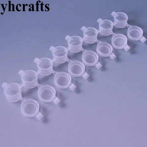 

20PCS/LOT,Plastic 2ml 8 box,Paint palette Paint box Art tools Kindergarten arts and crafts Painting Supplies Drawing toys DIY