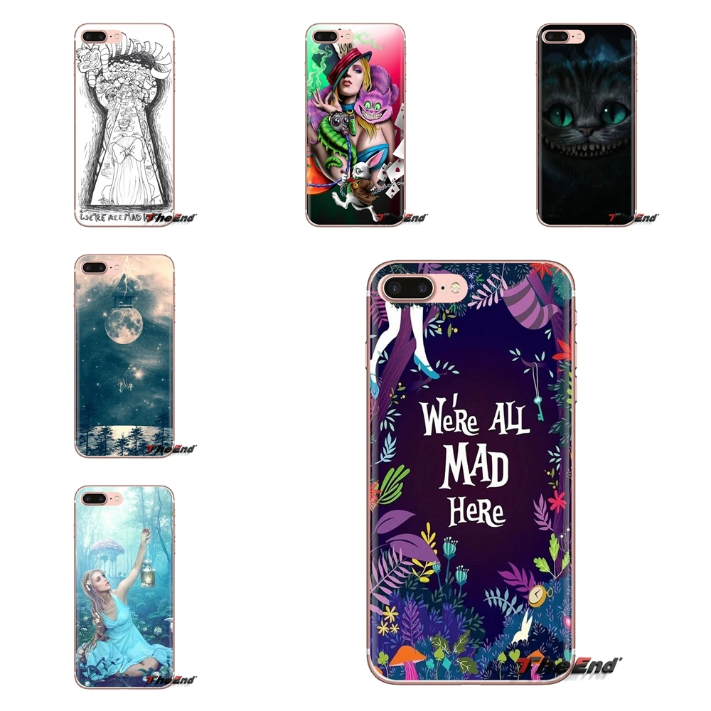 Чехол для телефона принцессы с татуировкой девочек Alice Wonderland Xiaomi Mi4 Mi5 Mi5S Mi6 Mi A1 A2