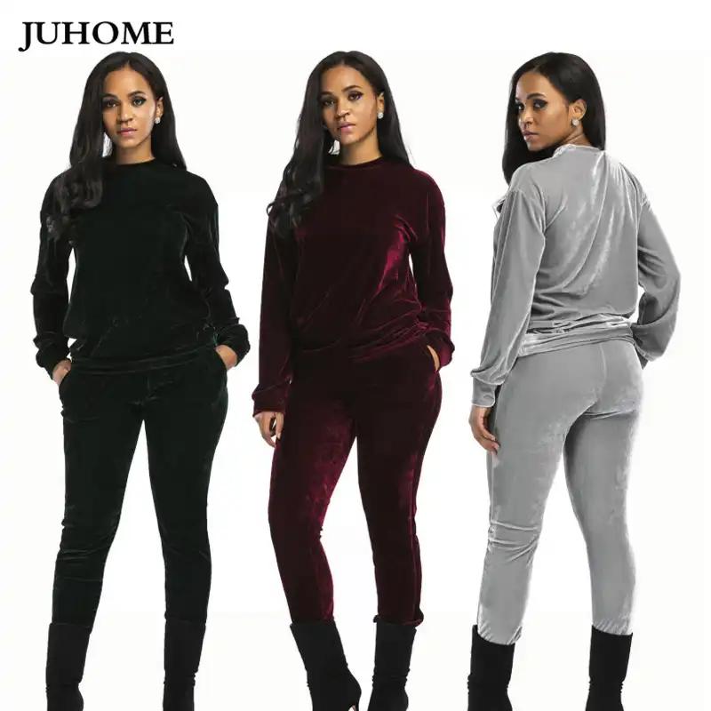 plus size velvet jumpsuit