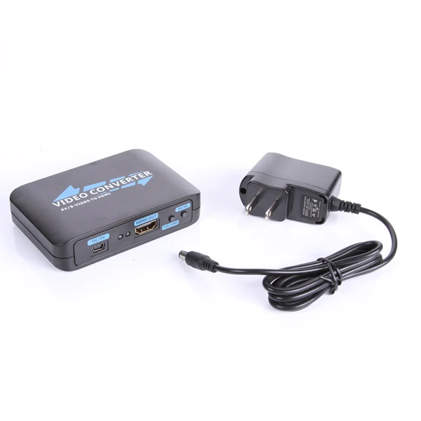 3RCA AV S видео в HDMI Компонент HD ТВ Видео Аудио конвертер адаптер для PS3 DVD STB|s-video to