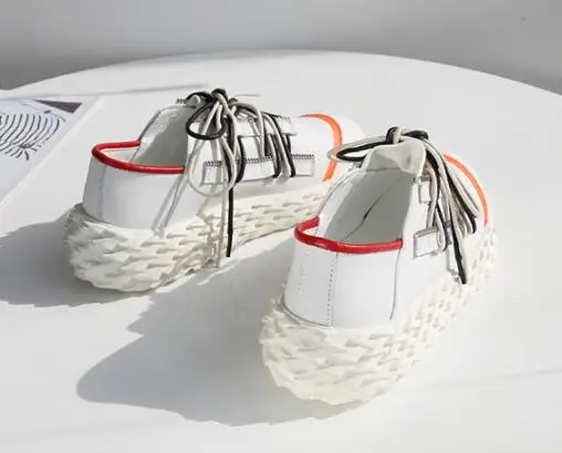 Luxe Picture Pour Trois Zapatos as 2019 Style Mode De Démissionnaire As Chaussures Décontractées Marque Cuir À Espadrilles Picture Lacets Femme Nouvelle Mujer Couleurs SwCEWqB