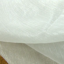 3 метра 150 см 5" Ширина слоновой кости crinkle shot-Шелковый шифон креп ткань летнее платье танцевальные юбки материал экрана MM199