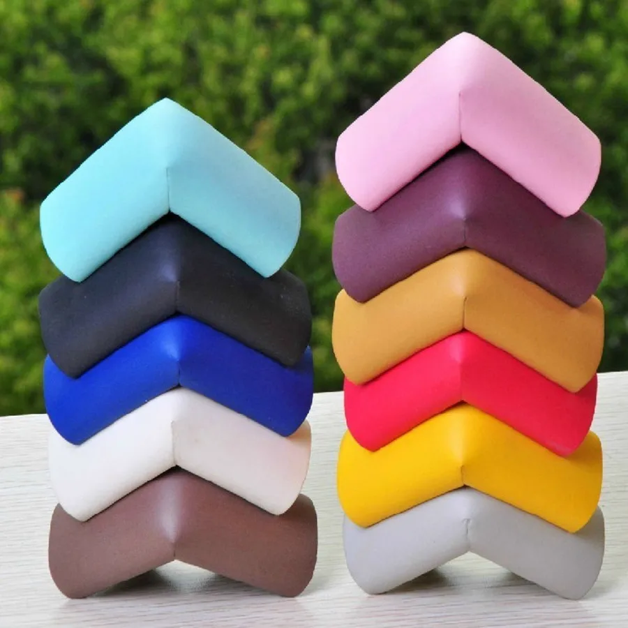 12pcs Table Accessory Sponge Safety Edge Guards Multicolor Safe Corner Protector Baby Kids Table Desk Corner Guard rabbit shape safety anti collision corner table corner protective cover baby corner table tea table corner security guard pads