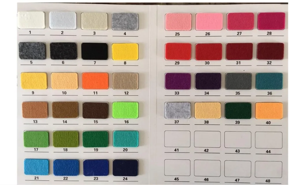 felt color