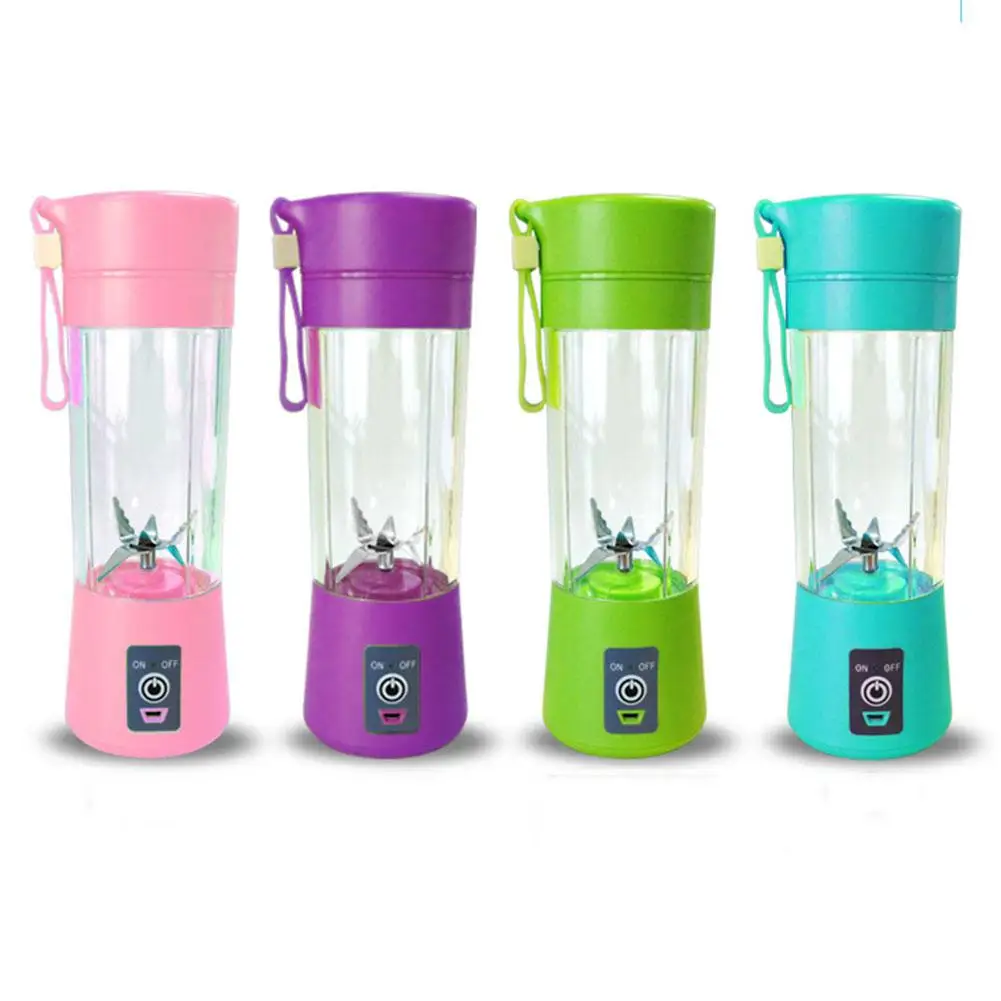 

400ml Mini Portable USB Rechargeable Electric Juicer Mix Machine Fruit Blender Set