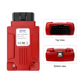

FVDI J2534 for Ford/ Mazda Support Online Module Programming Software Installed Support SAE J1850 Module Programming with ELM327