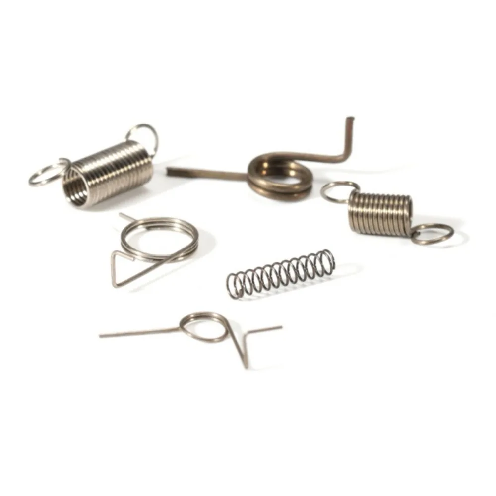 

6pcs/set Spring Kit Full Stainless Steel Hunting Accessories for AEG Ver. 2