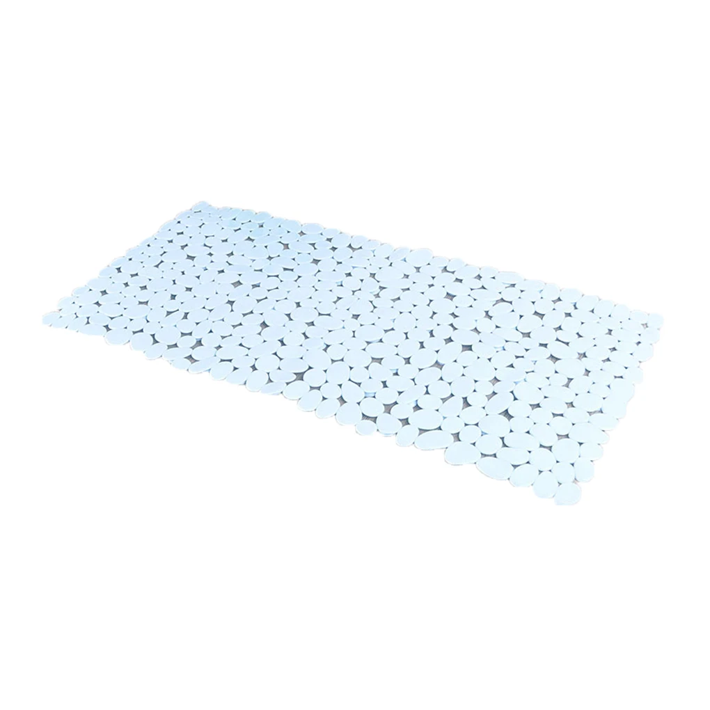 Прямоугольные коврики для душа противоскользящие ПВХ каменные коврики для ванной на присоске длинная кухонная ванная комната коврик для ног - Цвет: NO7