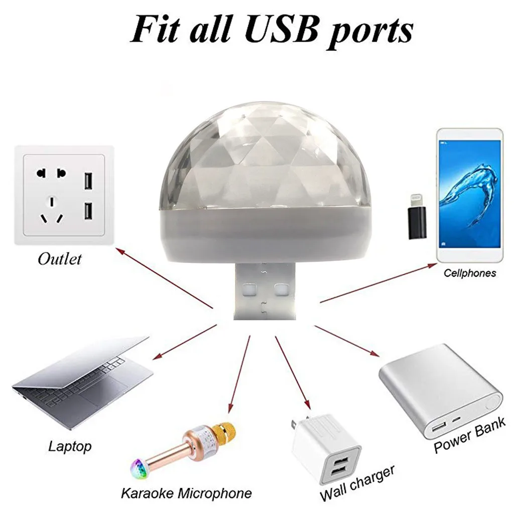 Бывает 2 типов USB мини светодиодный ночной Светильник Цвет изменены звук музыки волшебный светильник s светодиодный Гриб