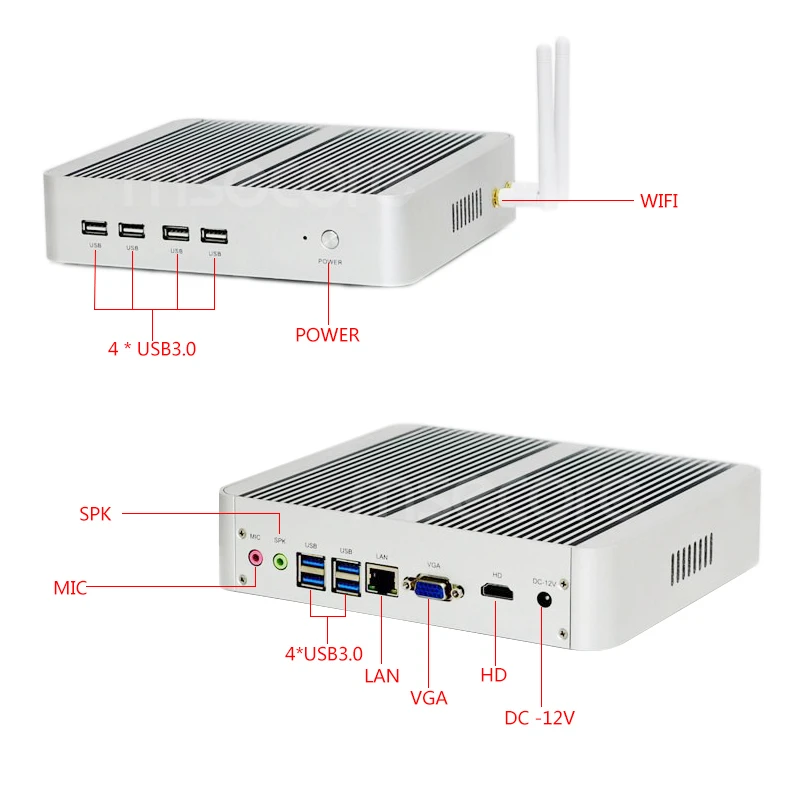 MSECORE Fanless Intel 7th Gen Core i3 7100U Mini PC Desktop Computer Windows 10 barebone linux Nettop HTPC HD620 300M WiFi MSECORE Fanless Intel 7th Gen Core i3 7100U Mini PC Desktop Computer Windows 10 barebone linux Nettop HTPC HD620 300M WiFi