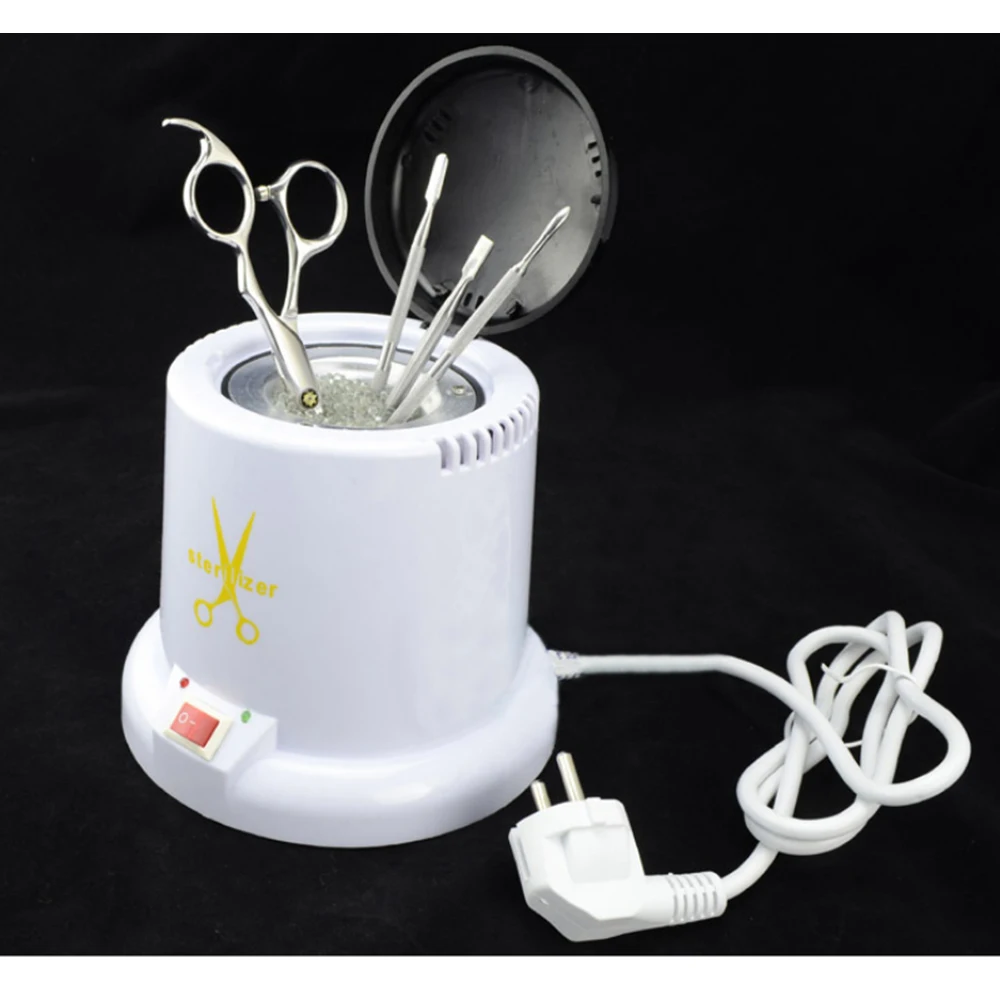 

foyying Sterilizer for nail high temperature sterilizer tools, disinfection box nail sterilizer tools glass balls manicure