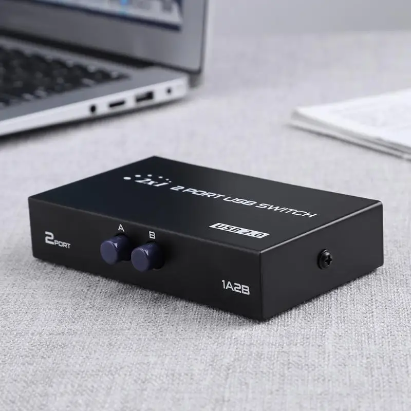 2 порта Ручной USB 0 распределительная коробка устройства для компьютера обмена 1