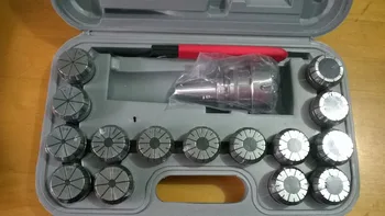 

Precision 15pcs ER40 collet set with morse taper 5# MT5-ER40 collet chuck M20 drawbar thread