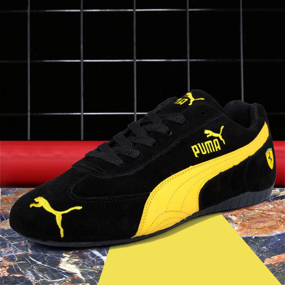 2019 Новое поступление PUMA Drift Cat 5 Ultra тапки Для мужчин Гонки обувь кожа светло Вес низкая-топ спортивный бадминтон обувь 36-45