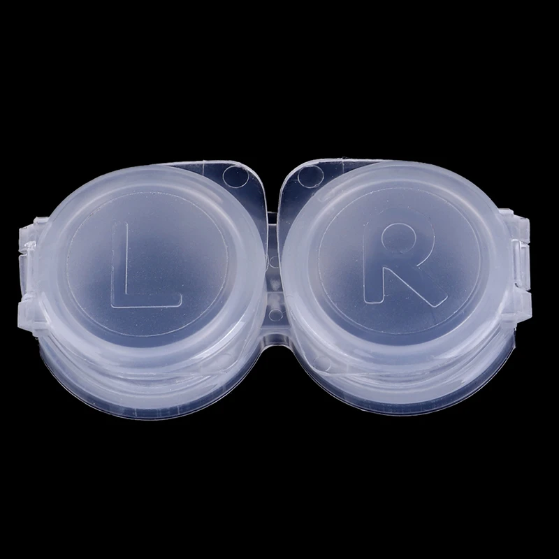 1 комплект прозрачный L+ R чехол для контактных линз контактный контейнер для линз материал коробка портативный защитный держатель аксессуары