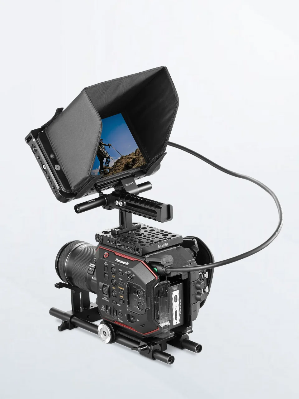 SmallRig монитор клетка с солнцезащитным козырьком для SmallHD 700 серии экран монитор 701 Lite/702 Lite/702 яркий монитор Lcd капот-2131