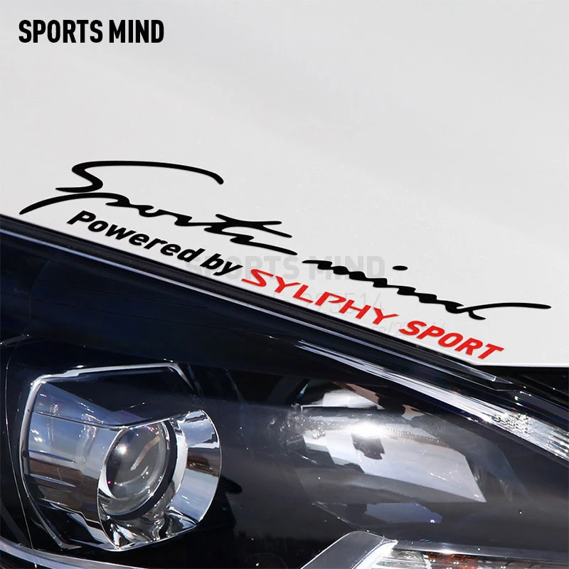 2個スポーツマインド車スタイリングランプ眉上のスポーツカー自動車車のステッカー日産ブルーバードシルフィ外装アクセサリー Car Styling Sports Mindfor Nissan Aliexpress