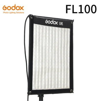 

Godox FL100 100W Flexible LED Video Light Rollable Cloth Lamp with Controller + Remote Control + X-shape Support +Mobile APP