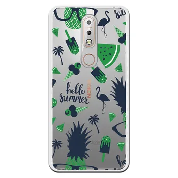 

Hello Summer Blue WP007 costume drawing stand case for Nokia 7.1
