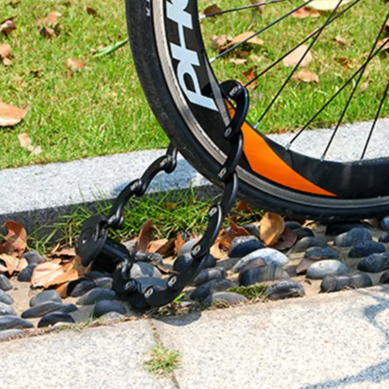 Велосипедный замок цепи складной Гамбург блокировка провода сплава Bycicle Противоугонная безопасность Поставки