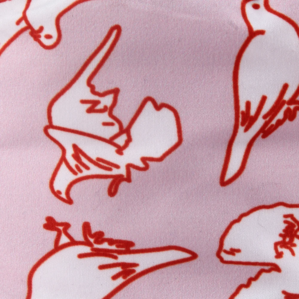 Winfox Новая мода лето Реверсивный розовый голубь мира птица ведро Шапки Gorro пескадор шапки для Для женщин девочек