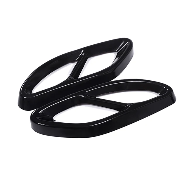 Tubos De Escape Cromados Para Mercedes GLC, Clase C, Clase E Coupé - Par Izquierda Y Derecha