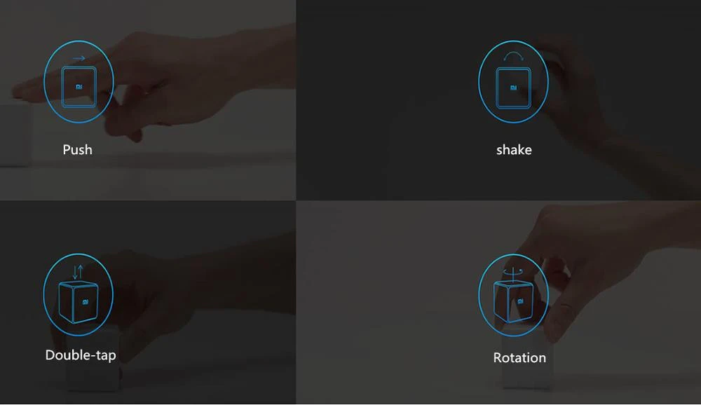 Aqara Magic Cube управление ler умный дом 6 жест управление дома устройства Zigbee версия приложение беспроводной Дистанционное управление