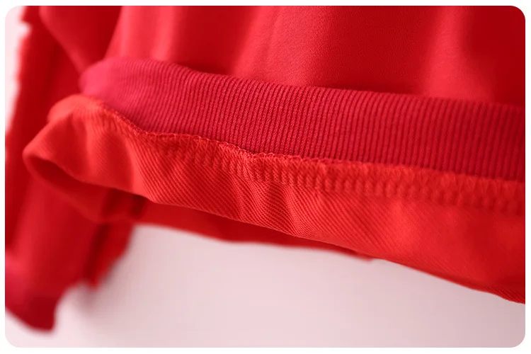 Комплект детской одежды для девочек на осень 16 из 2 предметов в корейском стиле одноцветный свитер для маленьких девочек с элементами рваной оборки Длинные штаны Для досуга
