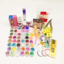 Профессиональный акриловый порошок яркие кусачки набор праймера для ногтей советы инструмент Кисти Набор инструментов RU