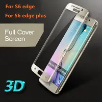 3D Gebogen Gehärtetem Glas Für Samsung Galaxy S6 rand Vollen Bildschirm Abdeckung Explosion-proof Screen Protector Film Für S6 rand plus