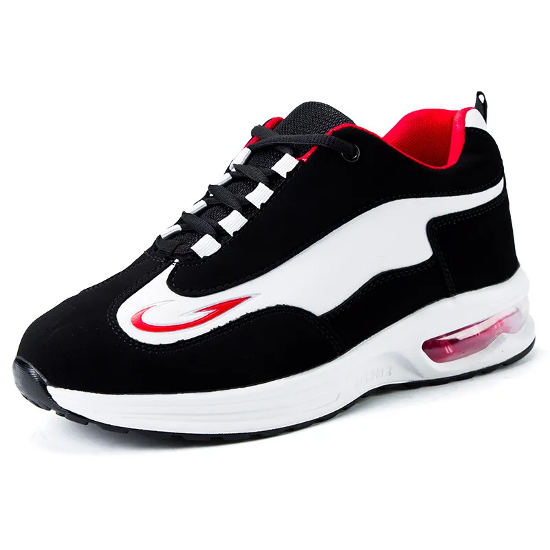

Air Cushion Couple Casual Shoes Lightweight Slow Shock Comfortable Inside Wear-resistant Outsole Men's Fashion Sneakers