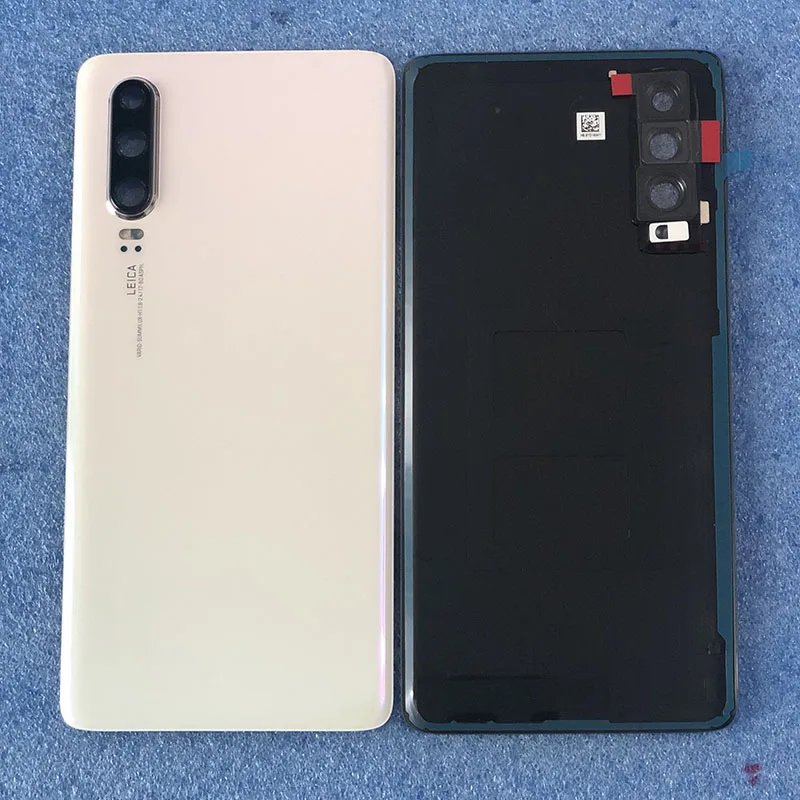 Для 6," huawei P30 Axisinternational стеклянный чехол для задней батареи корпус+ рамка для камеры+ стеклянный объектив+ вспышка+ Adhensive