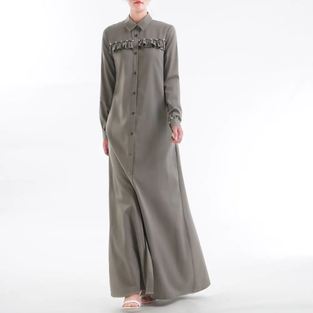 Дубай Мода арабское женское мусульманское платье Юба