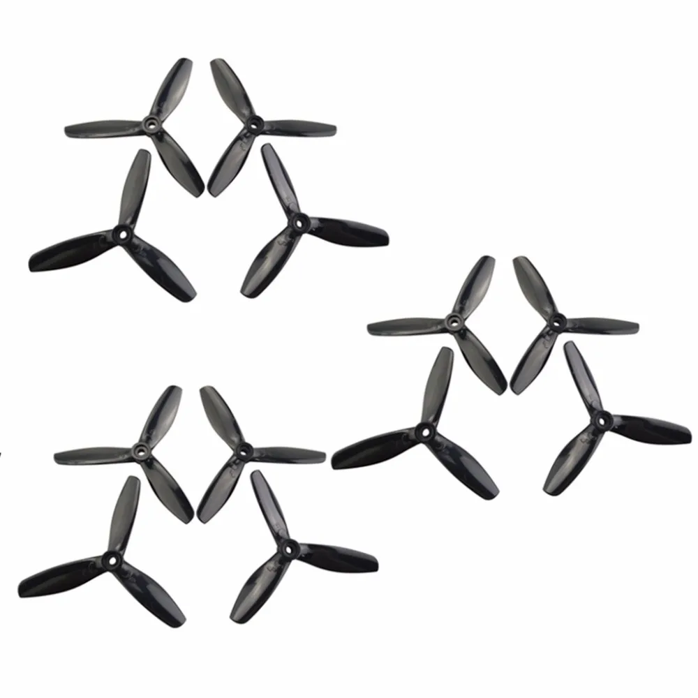 

12PCS propeller for MJX B6 B6W B6F B6FD B8 B5W F20 B8 PRO Bugs 8 pro Bugs Quadcopter Black propeller