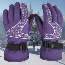 Warm Snow font b Gloves b font Winter Outdoor Sports Men Women Windproof Cycling Ski Snow