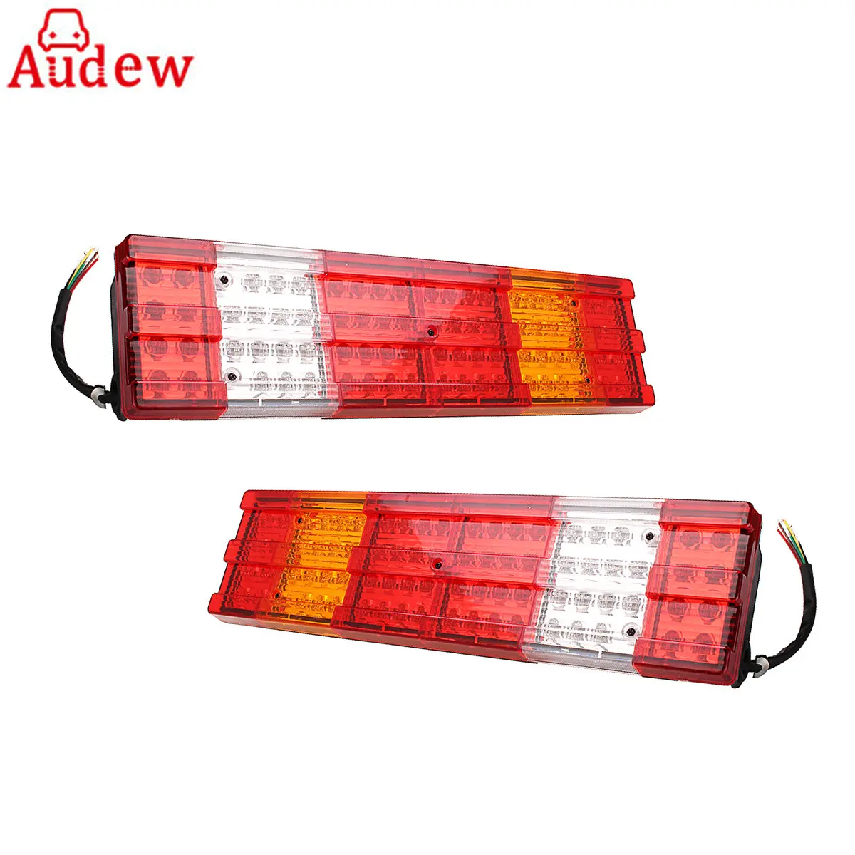 

2pcs Car Led Rear Tail Lights Reverse Lamp Stop Light For Scania Daf Man Iveco 24V Truck Lorry Trailer