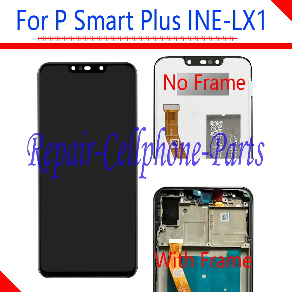 

6.3 inch Full LCD DIsplay +Touch Screen Digitizer Assembly + Frame Cover For Huawei P Smart+ ( P Smart Plus ) INE-LX1 / INE-L21